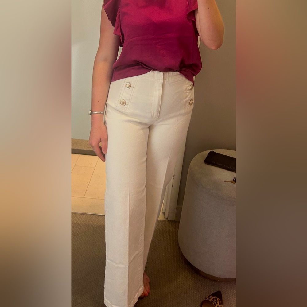 Ann Taylor Wide Leg Sailor Pants